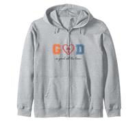 Dios es Bueno Todo el Tiempo Cita de fe Cristiana Sudadera con Capucha