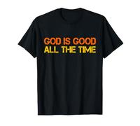 Dios es Bueno Todo el Tiempo Jesús Retro Vintage Biblia Cristiana Camiseta