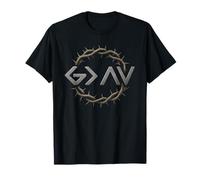 Dios es fiel más que altos y bajos Cristianos Hombres Mujeres Camiseta