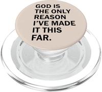 Dios es la razón por la Que he Llegado Tan lejos PopSockets PopGrip para MagSafe