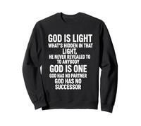 Dios es luz La Verdad Invisible más allá de la revelación Sudadera