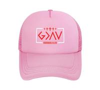 Dios Es Más Grande Que Los Altos Y Bajos Cristianismo Cruz Jesús 8:28 Gorra Running Vintage Gorra Beisbol Sun Protection Running Gorros para Cumpleaños Unisex Senderismo