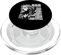 Dios es más Grande Que mi Miedo Afirmación Cristiana PopSockets PopGrip para MagSafe