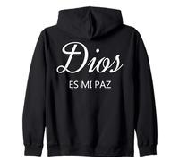 Dios Es Mi Paz Sudadera con Capucha