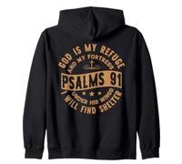 Dios es mi Refugio bajo Sus alas Encuentro Refugio Salmos 91 Sudadera con Capucha