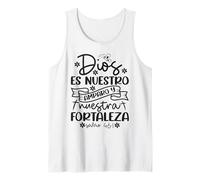 Dios es Nuestro Amparo y Fortaleza Camiseta sin Mangas