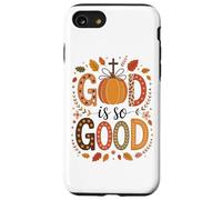 Dios es tan bueno calabazas y hojas de otoño Carcasa para iPhone SE (2020) / 7 / 8