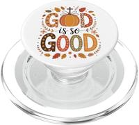 Dios es tan bueno calabazas y hojas de otoño PopSockets PopGrip para MagSafe