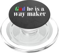 Dios es un creador de Caminos PopSockets PopGrip para MagSafe