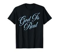 Dios es verdadera fe Cristiana Jesús Adoración inspiradora Camiseta