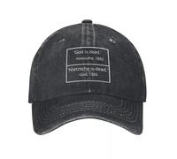 Dios está Muerto, Nietzsche está Muerto, Gorra de Camionero con diseño Transpirable Gorra de Golf para Hombre Verano