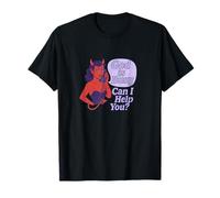 Dios está Ocupado, ¿Puedo ayudarte? Diablo Woman Art Demon Girl Camiseta