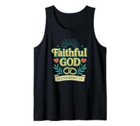 Dios fiel Deuteronomio 7:9 Cristiano Camiseta sin Mangas
