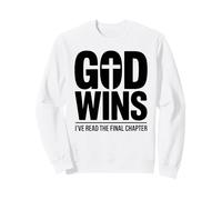 Dios GANA He leído el capítulo Final Religioso Motivacional Sudadera