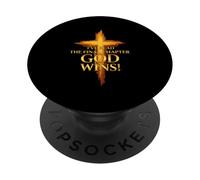 Dios GANA He leído el capítulo Final Victoria Cristiana PopSockets PopGrip Adhesivo