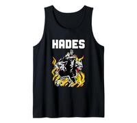 Dios Griego Antiguo Hades Gobernante del Inframundo Perro Cerberus Camiseta sin Mangas