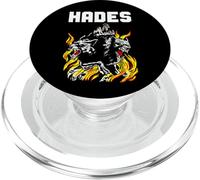 Dios Griego Antiguo Hades Gobernante del Inframundo Perro Cerberus PopSockets PopGrip para MagSafe
