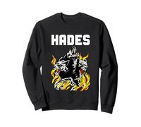Dios Griego Antiguo Hades Gobernante del Inframundo Perro Cerberus Sudadera
