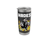 Dios griego antiguo Hades Gobernante del Inframundo Perro Cerberus Vaso térmico de acero inoxidable de doble pared
