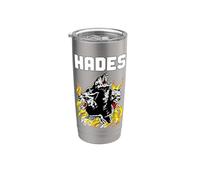 Dios griego antiguo Hades Gobernante del Inframundo Perro Cerberus Vaso térmico de acero inoxidable de doble pared