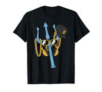 Dios Griego Poseidón Rey del Mar Mitología Tridente Camiseta