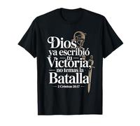 Dios ha Escrito tu Victoria 2 Crónicas 20:17 Español Camiseta