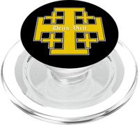 Dios ha vencido - Cruz de Jerusalén - Caballeros Templarios PopSockets PopGrip para MagSafe