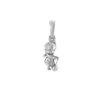 Dios Hanuman - Colgante de plata pura 92,5% de pureza por CLEV-1985647, S, Plata de ley