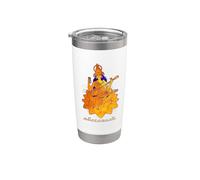 Dios hindú - Saraswati Vaso térmico de acero inoxidable de doble pared