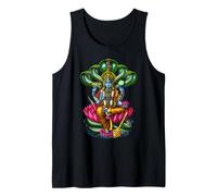 Dios Hindú Vishnu Hinduismo Espiritual Zen Yoga Meditación Camiseta sin Mangas
