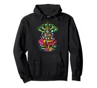 Dios Hindú Vishnu Hinduismo Espiritual Zen Yoga Meditación Sudadera con Capucha