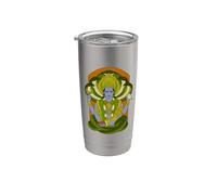 Dios hindú - Vishnu Vaso térmico de acero inoxidable de doble pared