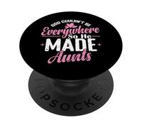 Dios hizo tías fe Familia Cita PopSockets PopGrip Adhesivo