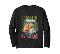 Dios Hizo un Pescador de Hombres I Catch he Clean Aventura Pesca Manga Larga
