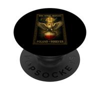 Dios, Honor, Patria - Polonia católica PopSockets PopGrip Adhesivo