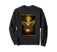 Dios, Honor, Patria - Polonia católica Sudadera