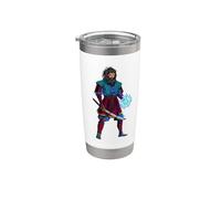 Dios japonés Susanoo Vaso térmico de acero inoxidable de doble pared