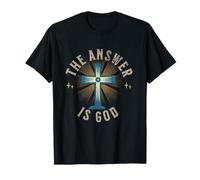 Dios - La respuesta es la fiesta de Dios Jesucristo Camiseta