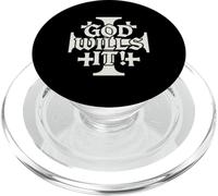 ¡Dios LO Quiere! - Deus Vult - Cruz DE JERUSALÉN PopSockets PopGrip para MagSafe