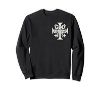 ¡Dios LO Quiere! - Deus Vult - Cruz DE JERUSALÉN Sudadera