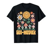 Dios-Madre Día de la Madre Girasol Floral Estilo Seta Camiseta