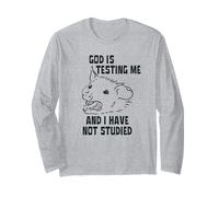Dios Me Está Probando Y No He Estudiado Manga Larga