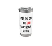 Dios me ha mostrado misericordia Vaso térmico de acero inoxidable de doble pared