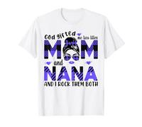 Dios me regaló a tittles mamá y abuela abuela Día de la Madre Camiseta