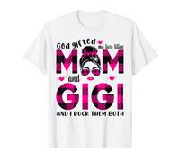 Dios me regaló a tittles mamá y Abuela Día de la Madre Gigi Camiseta gráfica económica