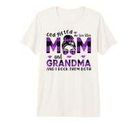 Dios me regaló a tittles mamá y Abuela mamá Día de la Madre Camiseta Premium