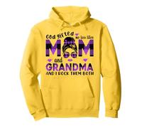 Dios me regaló a tittles mamá y abuela mamá Día de la Madre Sudadera con Capucha