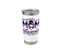 Dios me regaló a tittles mamá y abuela mamá Día de la Madre Vaso térmico de acero inoxidable de doble pared