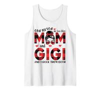 Dios me regaló a tittles mamá y gigi abuela Día de la Madre Camiseta sin Mangas