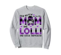 Dios me regaló a tittles mamá y lolli abuela Día de la Madre Sudadera